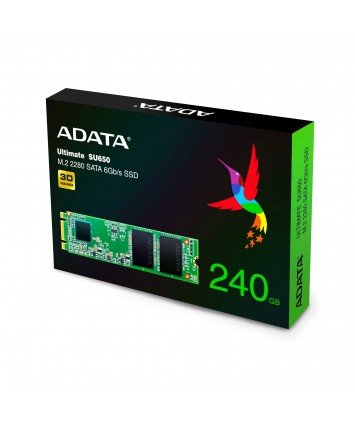 Накопитель SSD M.2 SATA 240Gb A-Data Ultimate SU650