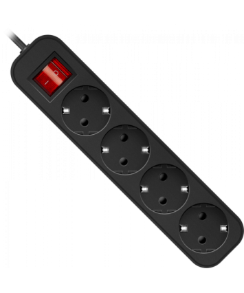 Удлинитель с заземлением Defender G430 3.0 м, 4 розетки