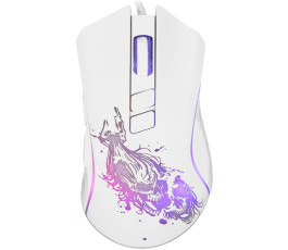 Мышь игровая PANTEON MS83, RGB, белый (114)