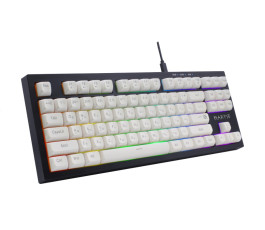 Клавиатура Defender Harpie GK-401 RU, черный/белый