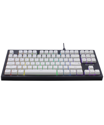 Клавиатура Defender Harpie GK-401 RU, черный/белый