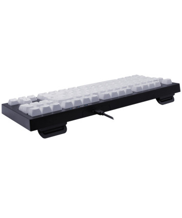 Клавиатура Defender Harpie GK-401 RU, черный/белый