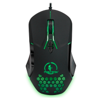 Мышь игровая PANTEON MS37, чёрная USB