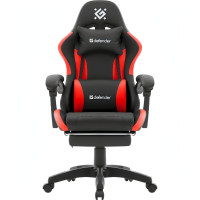 Кресло игровое Defender Batiz, черный/красный