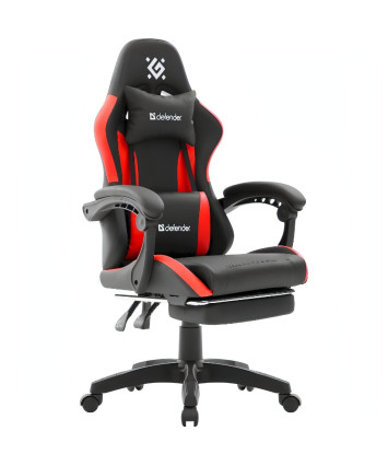 Кресло игровое Defender Batiz, черный/красный