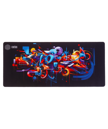 Коврик Cactus Graffiti рисунок CS-MP-PRO10ХXL 900x400x2мм