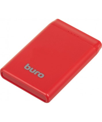 Портативный аккумулятор Buro BP05B, 5000мAч, красный