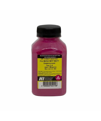 Тонер Hi-Black для HP CLJ Pro M252/MFP M277, Химический, Тип 2.4, M, 60 г, банка