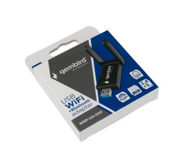 Беспроводной двухдиапазонный сетевой USB адаптер WiFi+Bluetooth Gembird WNP-UA-020