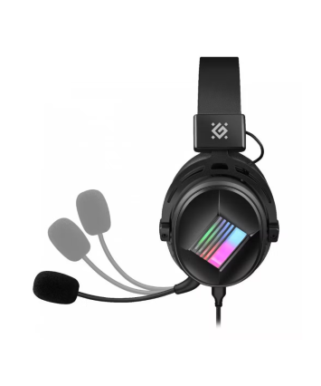 Гарнитура игровая Defender Flux, RGB, черный