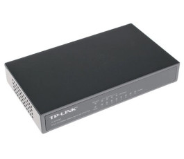 Коммутатор TP-Link TL-SF1008P 8port, неуправляемый POE