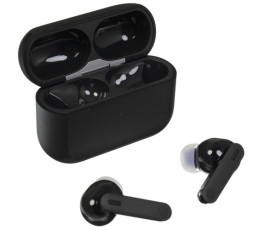 Bluetooth Гарнитура Яндекс Дропс с Алисой AI, TWS, черный