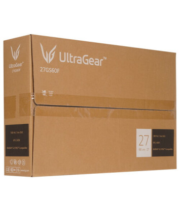 Монитор 27" LG UltraGear 27GS60F-B черный (180Hz)