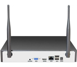 WiFi Комплект видеонаблюдения Ginzzu HK-4202W, 8ch, 3Mp, HDMI, 2 улич. кам. 3.0Mp, IR30м