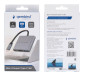 USB-концентратор Gembird UHB-D2 (USB 3.1, Type-C PD100W, HDMI) Type-C