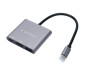 USB-концентратор Gembird UHB-D2 (USB 3.1, Type-C PD100W, HDMI) Type-C