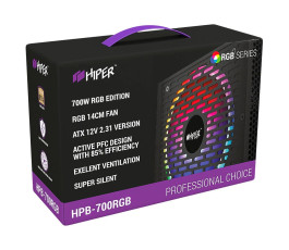 Блок питания 700W Hiper HPB-700RGB