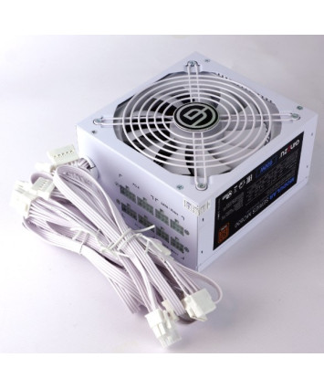 Блок питания 600W Ginzzu MC600, 80+ Bronze, белый Блок питания 600W Ginzzu MC600, 80+ Bronze, белый
