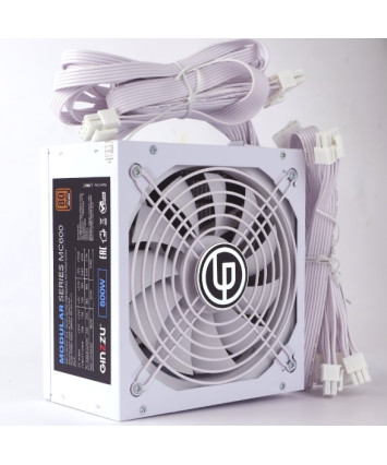 Блок питания 600W Ginzzu MC600, 80+ Bronze, белый Блок питания 600W Ginzzu MC600, 80+ Bronze, белый