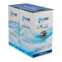 Кабель внутренний витая пара Бухта 305м SkyNet Standart UTP5e 4pr (0.48mm) медь CSS-UTP-LSLTx-4-CU