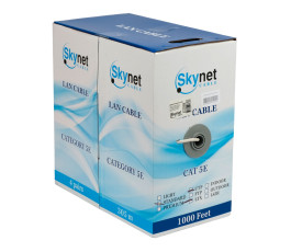 Кабель внутренний витая пара Бухта 305м SkyNet Standart UTP5e 4pr (0.48mm) медь CSS-UTP-LSLTx-4-CU