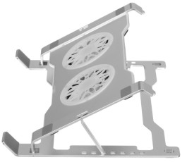 Охлаждающая подставка для ноутбука PANTEON CP-173 RGB Silver 9"-17,3", USB, 2 вентилятора
