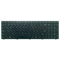 Клавиатура для ноутбука Lenovo IdeaPad G50-70 G50-30 черная с черной рамкой <11338>