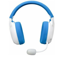 Беспроводная гарнитура игровая Redragon Ire Pro, белый/синий