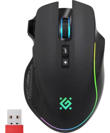 Мышь беспроводная игровая Defender Immortal GM-421, белый