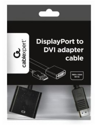Переходник (видеоконвертер) DisplayPort -> DVI Cablexpert  A-DPM-DVIF-002