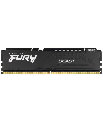Модуль памяти DDR5 8Gb PC48000 6000MHz Kingston Fury Beast Black Expo KF560C30BBE-8