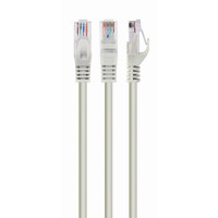 Патчкорд UTP Cablexpert PP6U-2M кат.6, 2м, литой, многожильный (серый)