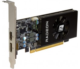 Видеокарта AMD PCI-E 4Gb Radeon RX 6400 PowerColor AXRX 6400 LP 4GBD6-DH