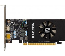 Видеокарта AMD PCI-E 4Gb Radeon RX 6400 PowerColor AXRX 6400 LP 4GBD6-DH