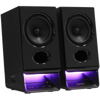 Акустика 2.0 Edifier R20BT, Bluetooth, RGB, черный