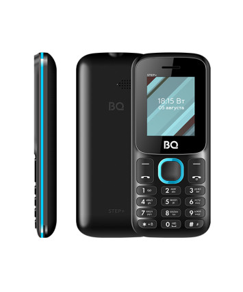 Мобильный телефон BQ-1848 STEP + Black-Blue Dual SIM