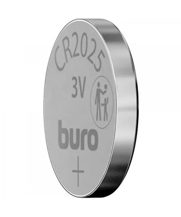 Батарейка Buro Lithium CR2025 3V 1шт Батарейка Buro Lithium CR2025 3V 1шт