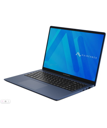 Ноутбук Maibenben M645 (M6451SB0HURE3) 16", IPS, R5-4600H/8/512/W11H, синий, (мышка + коврик)