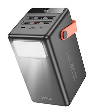 Портативный аккумулятор Hoco J142 Surpass Li-ion, 100000mAh, 3A, черный