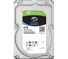 Жесткий диск 3.5" 6Tb Seagate Surveillance Skyhawk (ST6000VX008)