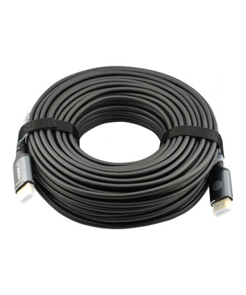 Активный оптический кабель HDMI Cactus 30м, v2, AOC, черный, CS-HDMI-AOC-2-30