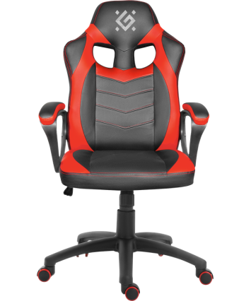 Кресло игровое Defender SkyLine, черный/красный