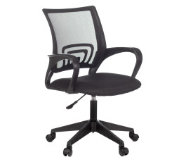 Кресло компьютерное Бюрократ CH-695NLT/BLACK спинка сетка черный TW-01, сиденье черный TW-11