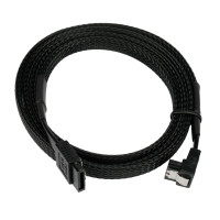 Кабель сигнальный SATA Cablexpert CC-SATAM-DATA90-BLBR-100CM, 100см