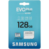 Карта памяти MicroSDXC UHS-I Card 128Gb Samsung EVO Plus Class10 (с адаптером) (MB-MC128SA/EU)
