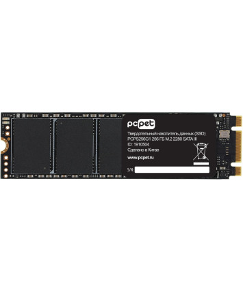 Накопитель SSD M.2 2280 256Gb PC Pet PCPS256G1 OEM