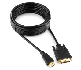 Кабель HDMI - DVI, 10.0m, Cablexpert CC-HDMI-DVI-10MC