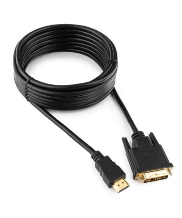 Кабель HDMI - DVI, 10.0m, Cablexpert CC-HDMI-DVI-10MC