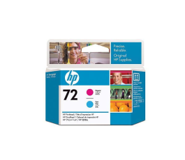 Печатающая головка HP №72 C9383A фото пурпурный/голубой печатающая головка для HP DJ Т1 100/Т610