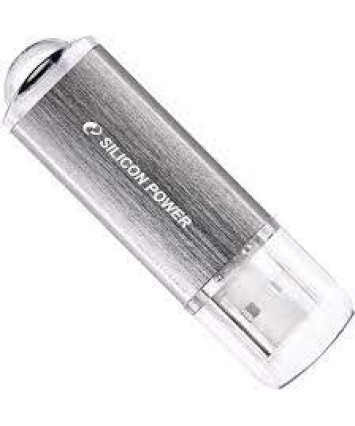 Флеш накопитель 64Gb USB 2.0 SiliconPower Ultima II Silver